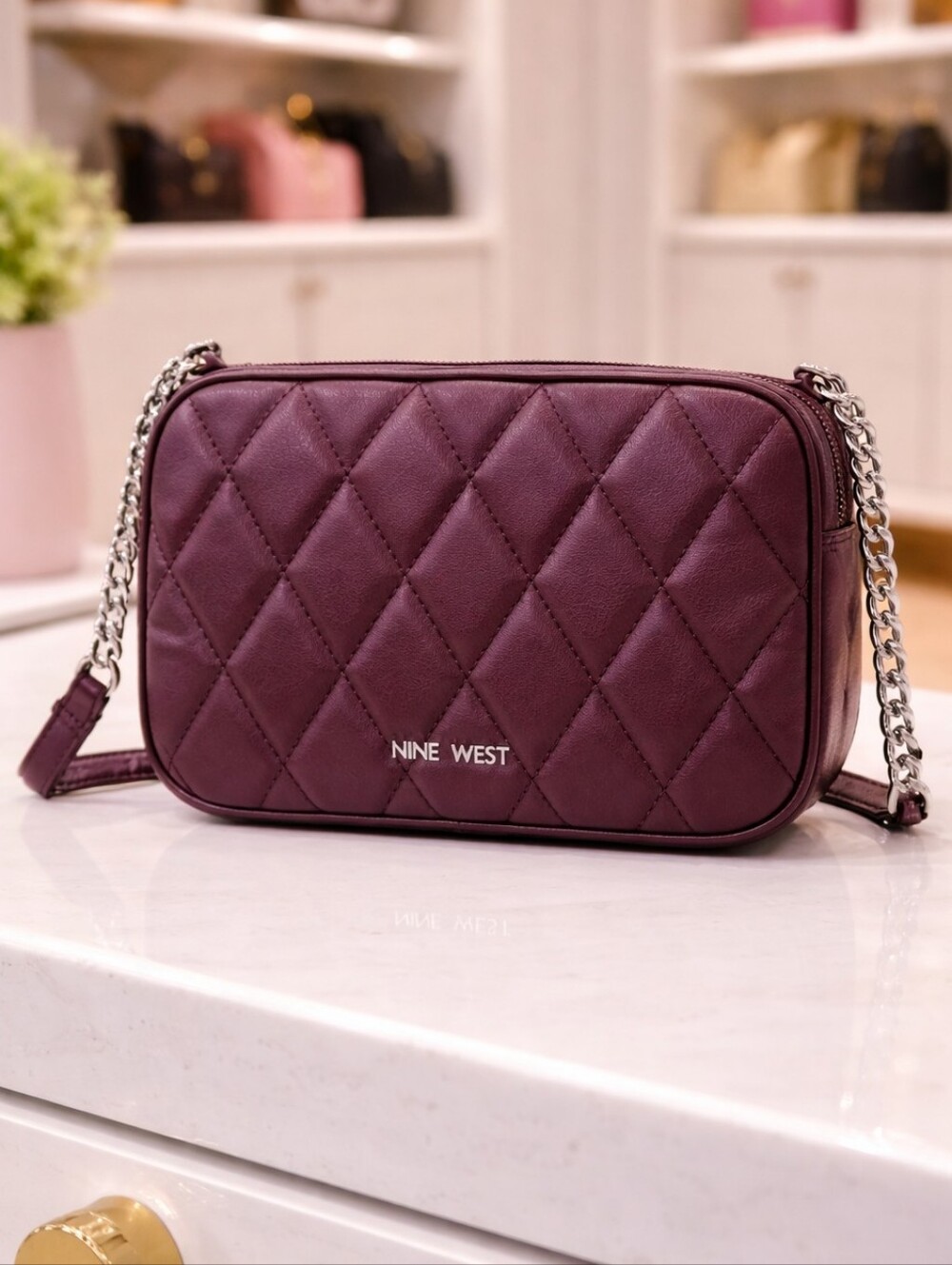 Nine West Quilted Crossbody Camera Bag - NWT